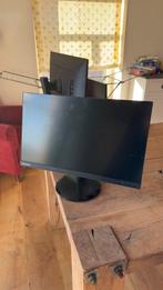 2x Lenovo D24-20 24 inch Monitor, Computers en Software, Monitoren, Kantelbaar, Full HD, Onbekend, LED