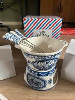 Blond amsterdam delfts blauw fondue set, Huis en Inrichting, Ophalen of Verzenden, Nieuw, Aardewerk, Blond Amsterdam