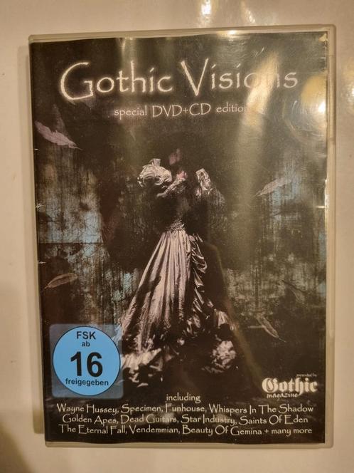 Gothic Visions - Muziekdvd + cd., Cd's en Dvd's, Dvd's | Muziek en Concerten, Ophalen of Verzenden