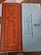 vintage Drueke Scoremaster Cribbage bordspel, Hobby en Vrije tijd, Gezelschapsspellen | Bordspellen, Ophalen of Verzenden, Zo goed als nieuw