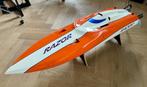 Powerboot Poweboat ac Razor met Zenoah pum 30+ motor, Hobby en Vrije tijd, Overige merken, Gebruikt, Auto, Groter dan 1:32