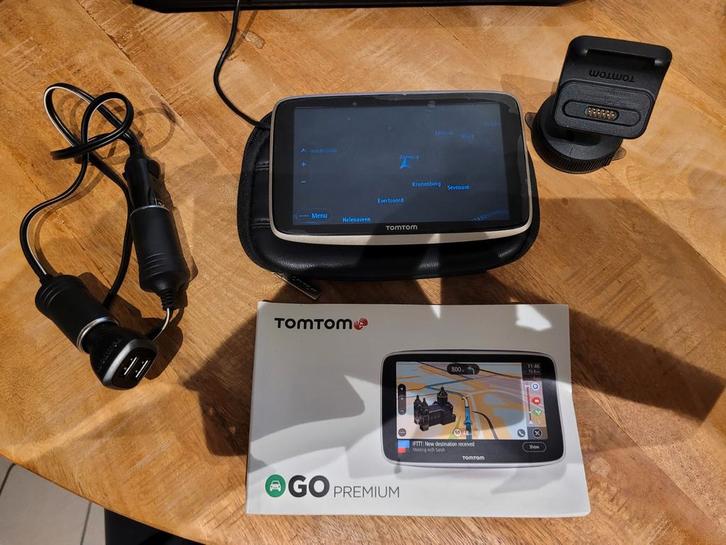 TomTom GO Premium X Navigatiesysteem, Auto diversen, Autonavigatie, Zo goed als nieuw, Ophalen of Verzenden
