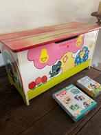 Speelgoed Kist Woezel en Pip met Spelletjes, Minder dan 50 cm, 50 tot 100 cm, Ophalen of Verzenden, Zo goed als nieuw