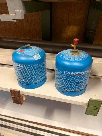 Campingaz 907 gasflessen, leeg.  beschikbaar voor biedingen