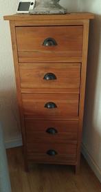 Teak ladenkast, 5 laden of meer, Ophalen, Zo goed als nieuw, 25 tot 50 cm