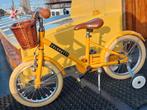 Veloretti maxi kinderfiets okergeel 3-6 jaar, Ophalen, 16 tot 20 inch, Zijwieltjes