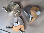 Set van 3 spots lampen, Ophalen, Gebruikt, Metaal of Aluminium, Led