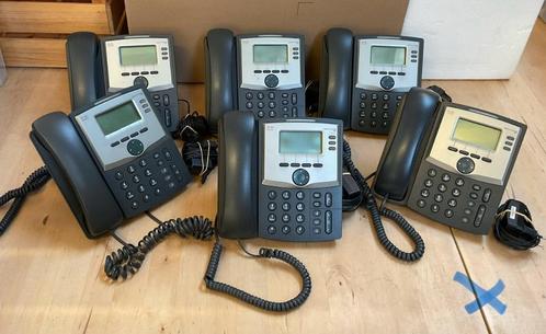 6 x Cisco IP PHONE 303, Telecommunicatie, Datacommunicatie en VoIP, Gebruikt, Telefoon, Ophalen of Verzenden