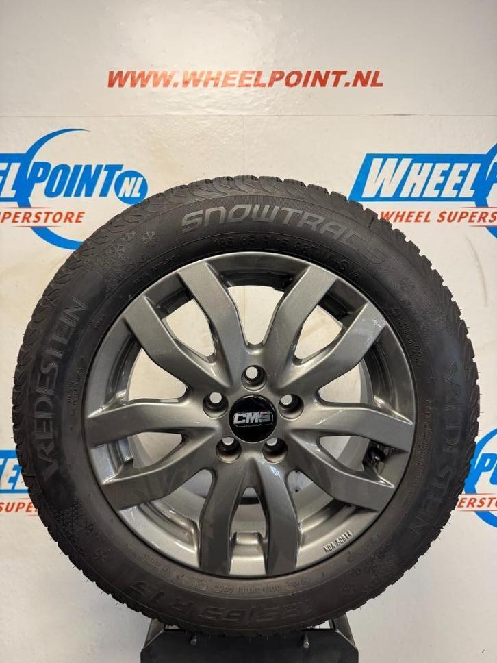 15" CMS Velgen 5x100 VW Polo Audi A1 Seat Ibiza Winterbanden, Auto-onderdelen, Banden en Velgen, Banden en Velgen, Winterbanden