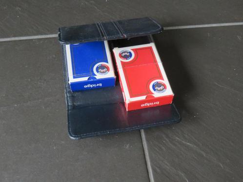 Bridge kaartspel in luxe etui. Complete mooie set, Hobby en Vrije tijd, Gezelschapsspellen | Kaartspellen, Zo goed als nieuw, Ophalen of Verzenden