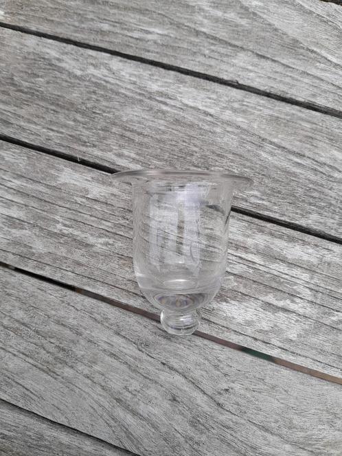 ~ Oude Glazen Voederbakjes Vinkenkooi Drinkflesjes, Dieren en Toebehoren, Vogels | Toebehoren, Gebruikt, Ophalen of Verzenden