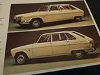 Brochure Renault 16, Ophalen of Verzenden, Zo goed als nieuw, Renault