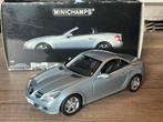 1:18 Minichamps Mercedes Benz MB SLK R171 Zilver, Ophalen of Verzenden, Zo goed als nieuw, MiniChamps