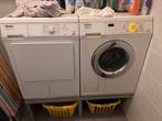 Miele wasmachine en Miele condensdroger, Witgoed en Apparatuur, Wasdrogers, Ophalen, Gebruikt, 8 tot 10 kg, Voorlader