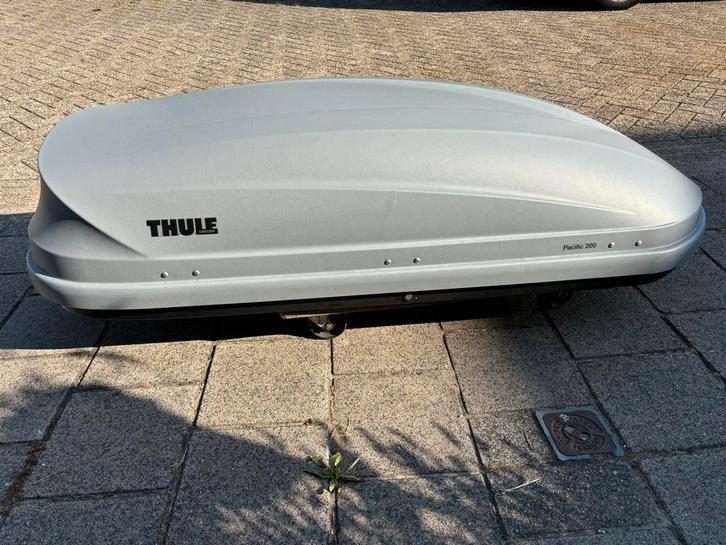 Thule Pacific 200 Dakkoffer - TE HUUR, Auto diversen, Dakkoffers, Zo goed als nieuw, Ophalen