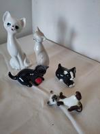 5 mooie kattenbeeldjes Vaga International, Verzamelen, Beelden en Beeldjes, Ophalen of Verzenden, Gebruikt, Dier