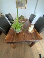 eettafel, Huis en Inrichting, Tafels | Eettafels, Ophalen, Gebruikt, 50 tot 100 cm, 150 tot 200 cm