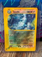 Steelix Holo Skyridge - Zeldzame Pokémon kaart!, Ophalen of Verzenden, Zo goed als nieuw, Losse kaart, Foil