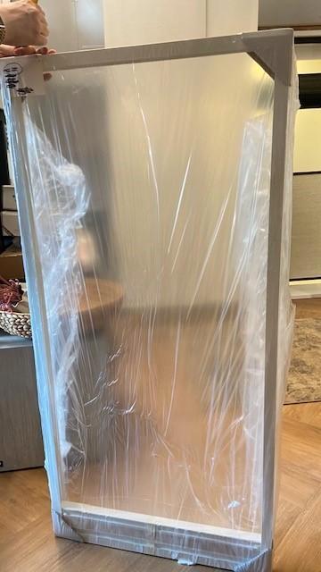 Keje vaste raam plisse (duette) in frame € 60, Huis en Inrichting, Stoffering | Gordijnen en Lamellen, Zo goed als nieuw, 100 tot 150 cm