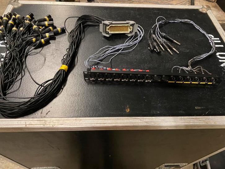 Harting connector met xlr patch, Audio, Tv en Foto, Professionele Audio-, Tv- en Video-apparatuur, Gebruikt, Audio, Ophalen of Verzenden