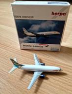 Herpa vliegtuig 1:500 British Airways B737-400 reg. G-TREN, Ophalen of Verzenden, Zo goed als nieuw, Schaalmodel