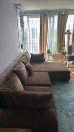 Grote Loungebank met opberging., Ophalen of Verzenden, Zo goed als nieuw, Stof, Loungebank