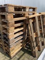 40 europallets, Doe-het-zelf en Verbouw, Hout en Planken, Gebruikt, Minder dan 200 cm, Ophalen, Overige houtsoorten