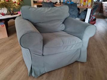 IKEA Ektorp fautuill en poef - afbeelding 1