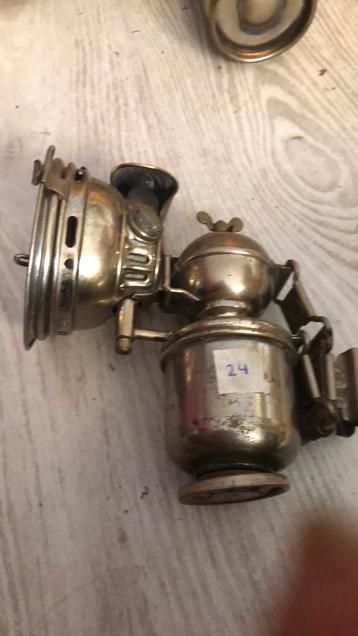 Carbid lamp motorfiets fiets beschikbaar voor biedingen