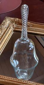 handgemaakte glazen kelk met spiraal, Antiek en Kunst, Antiek | Glas en Kristal, Ophalen of Verzenden