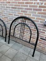Zwart bedframe incl z.g.a.n. matras, Ophalen, Gebruikt, 90 cm, Eenpersoons