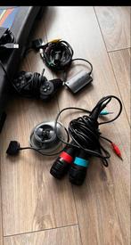 PlayStation 2 met accessoires, Ophalen of Verzenden, Gebruikt, Met 2 controllers, Met games