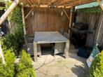 Tuinset - VANDAAG GRATIS TE OPHALEN, Ophalen, 4 zitplaatsen, Gebruikt, Rvs