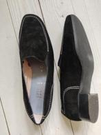 Spiess instappers 38 zwart suède, Ophalen of Verzenden, Zo goed als nieuw, Instappers, Zwart