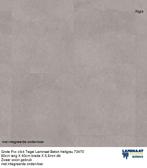 Pvc click Grote Tegel Beton Hellgrau integreerde ondervloer