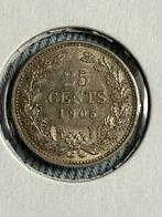 Mooie kwartje 1905 Wilhelmina