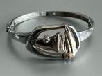 Modernistische armband zilver Mogens Poulson Denemarken, Ophalen of Verzenden, Zilver