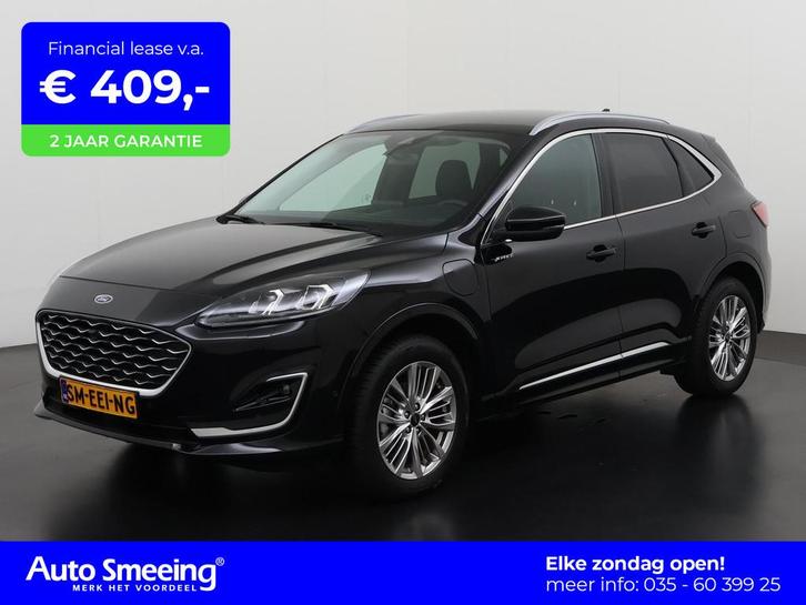 Ford Kuga 2.5 PHEV Vignale | Leder | Mem stoel | Head up | A, Auto's, Ford, Bedrijf, Te koop, Kuga, ABS, Achteruitrijcamera, Adaptieve lichten