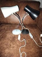 2x jaren 60 lamp, Huis en Inrichting, Lampen | Tafellampen, Ophalen of Verzenden, Minder dan 50 cm