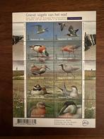 Vel postzegels 2016 Nederland - vogels wad, postfris, Postzegels en Munten, Postzegels | Nederland, Ophalen of Verzenden, Na 1940