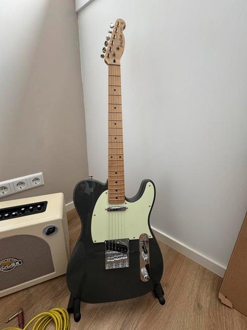 Harley Benton TE-62 Telecaster + Mooer Hornet Versterker, Muziek en Instrumenten, Snaarinstrumenten | Gitaren | Elektrisch, Zo goed als nieuw