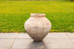 xxl grote authentieke antieke handgemaakt javaanse kruik pot, Tuin en Terras, Ophalen, Gebruikt, 40 cm of meer, Rond