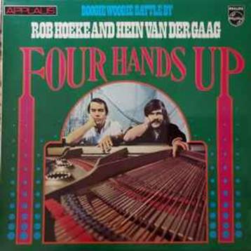 LP - Rob Hoeke And Hein van der Gaag ‎– Four Hands Up beschikbaar voor biedingen
