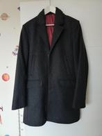 Ted Baker Wintermantel Maat M - Donkergrijs, Ted Baker, Maat 48/50 (M), Ophalen of Verzenden, Zo goed als nieuw