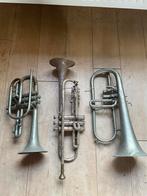 Set van 3 decoratieve trompetten, Ophalen, Gebruikt, Overige typen