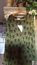 Nieuw wikkeljurk Nikkie, Kleding | Dames, Ophalen of Verzenden, Zo goed als nieuw, Groen, Boven de knie