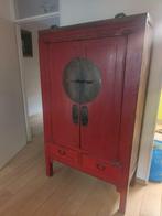 Authentieke Chinese Spekkast, Oosters, authentiek., Ophalen of Verzenden, Zo goed als nieuw, Kersenhout