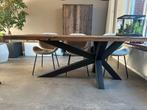 Unieke eettafel van 300 jaar oud eikenhout! 200X100, Huis en Inrichting, Tafels | Eettafels, Ophalen, Eikenhout, 200 cm of meer