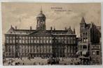 Oude Briefkaart Amsterdam - Koninklijk Paleis, Dam (1914), Gelopen, Noord-Holland, Ophalen of Verzenden, Voor 1920