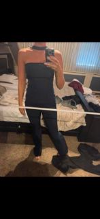 Strapless top, Ophalen of Verzenden, Zo goed als nieuw, Blauw